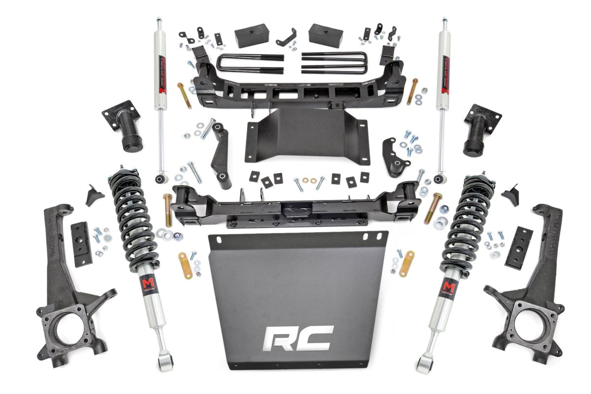 Toyota Tacoma Suspension Lift Kit - Rough Country - M1 Struts/M1 - '16-'23